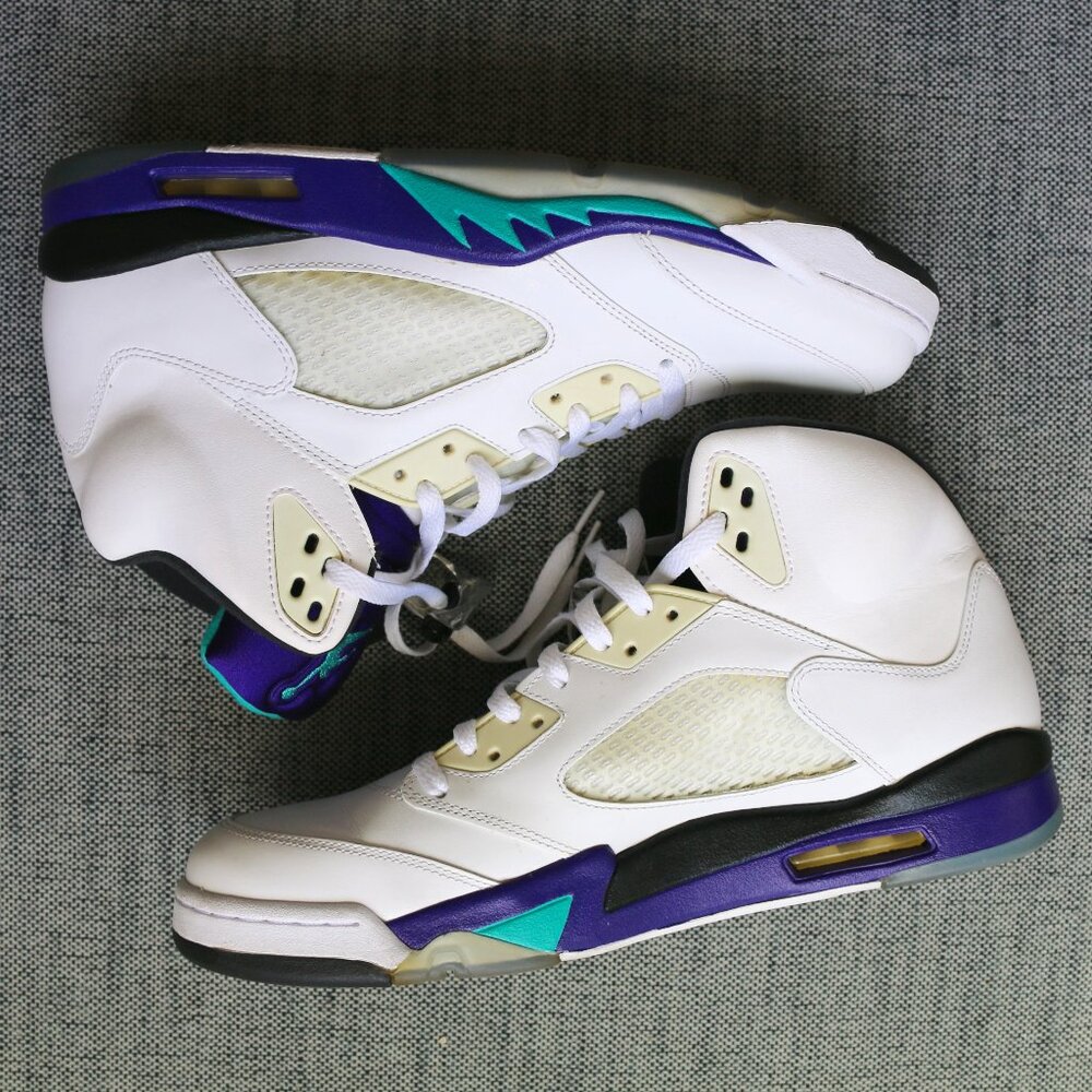 Jordan 5 Retro Grape 2013 Mens 13 Nike Sneakers